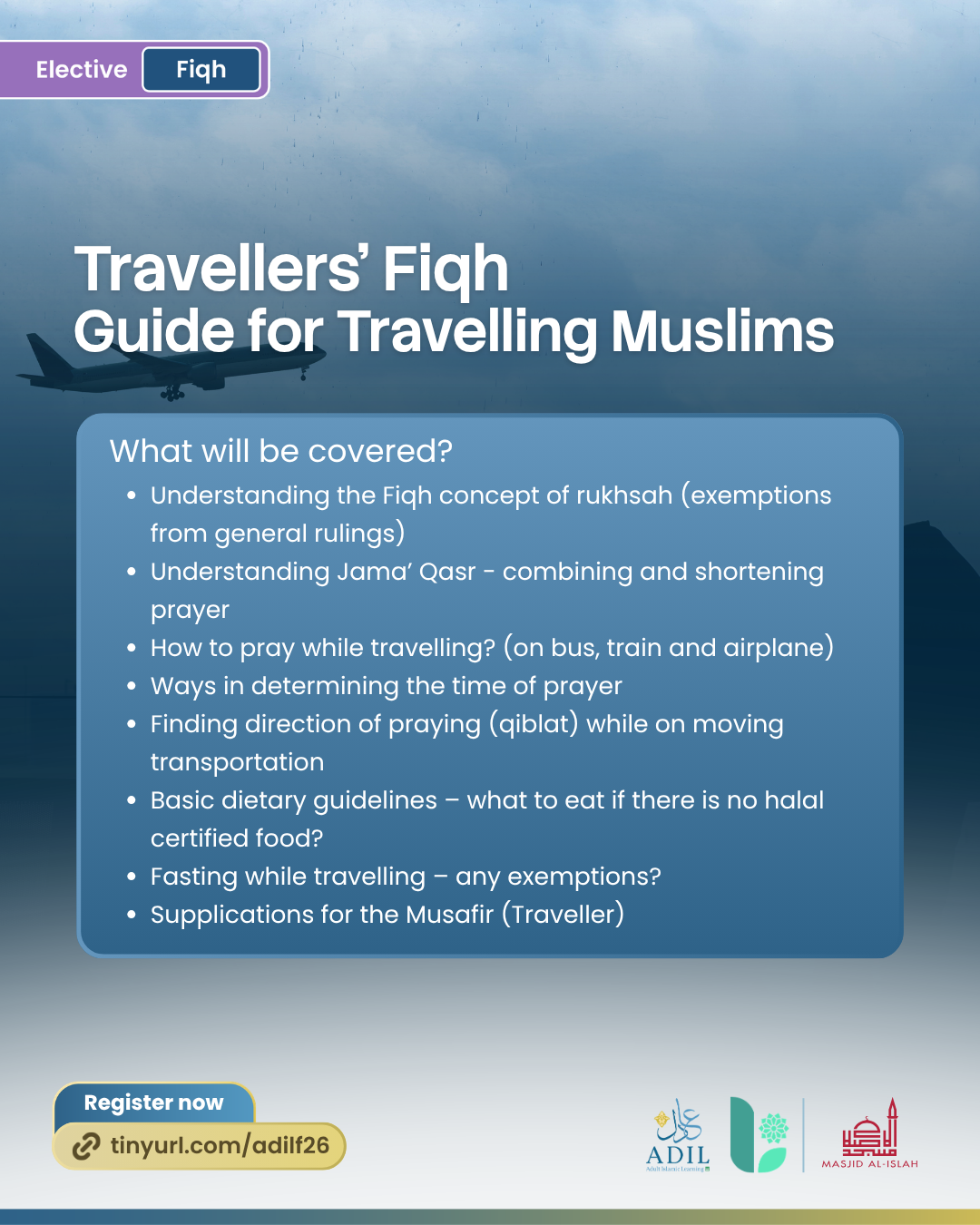 Travellers’ Fiqh course topics